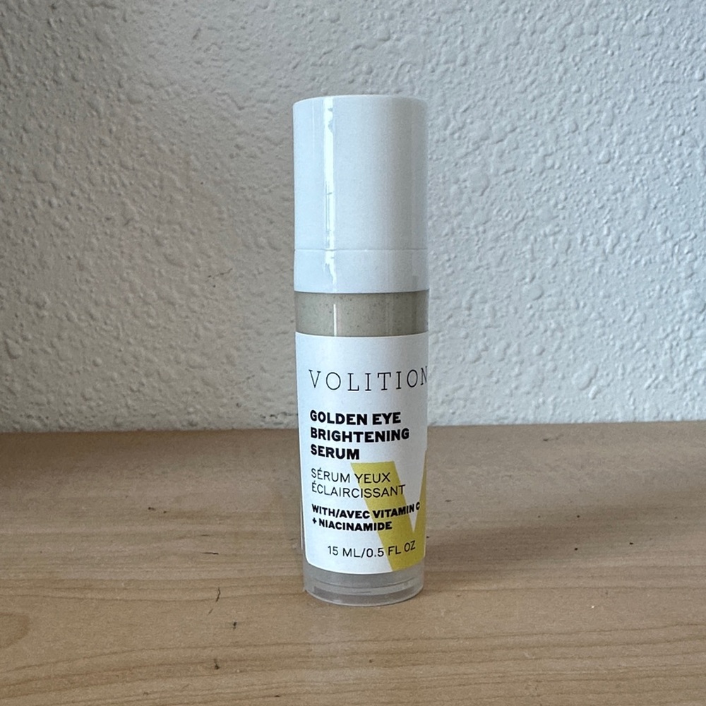 Volition Golden Eye Brightening Serum - White and Gold